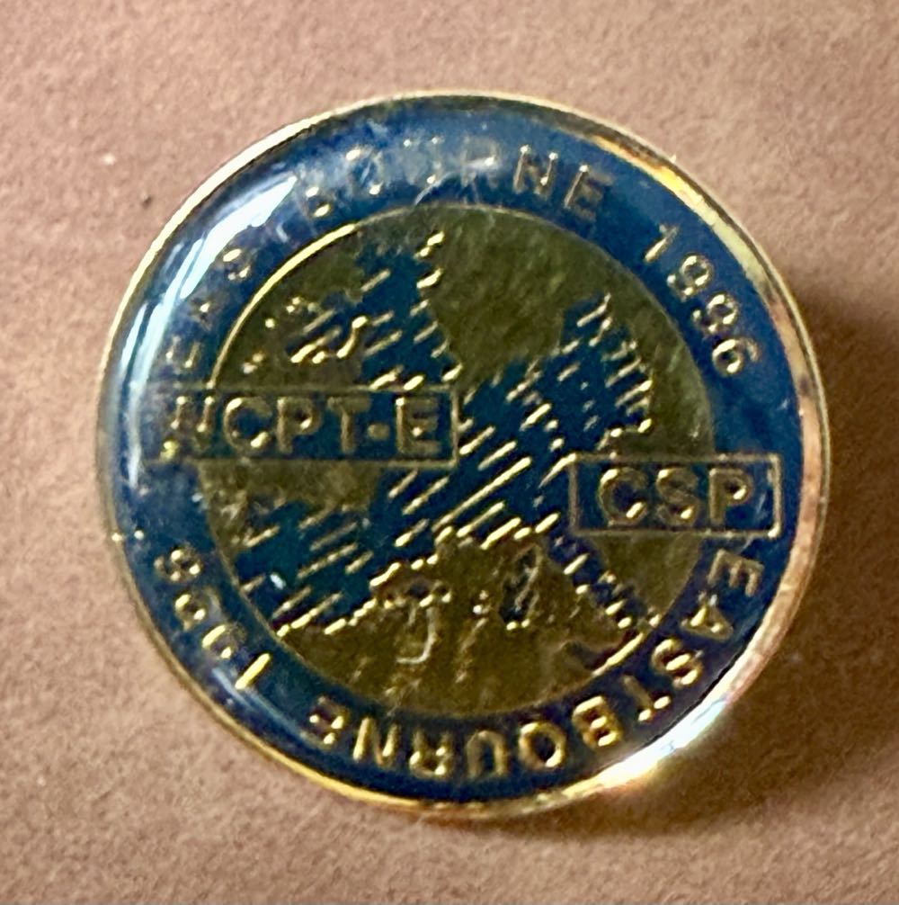 Trust A Bro Moving Company Hawkeye 5 Cm Lapel Pin Brass