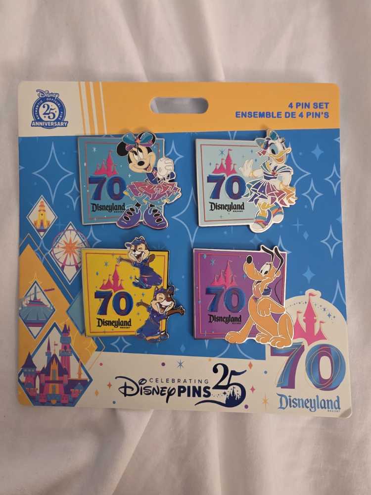 Disneyland 70th - Pluto - Enamal pin collectible [Barcode 400991120938] - Main Image 2
