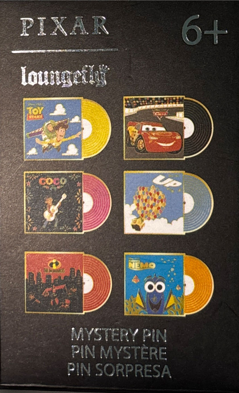 Pixar Records Blind Box- Cars  pin collectible - Main Image 2