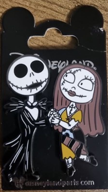 Jack & Sally Dancing Nightmare Before Christmas Pin Disneyland Resort Paris Dlp - Disney Pin pin collectible [Barcode 2078010240233] - Main Image 3
