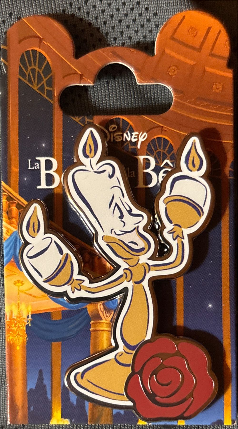 Lumiere DLP - Disney Pin pin collectible [Barcode 2078010241506] - Main Image 3