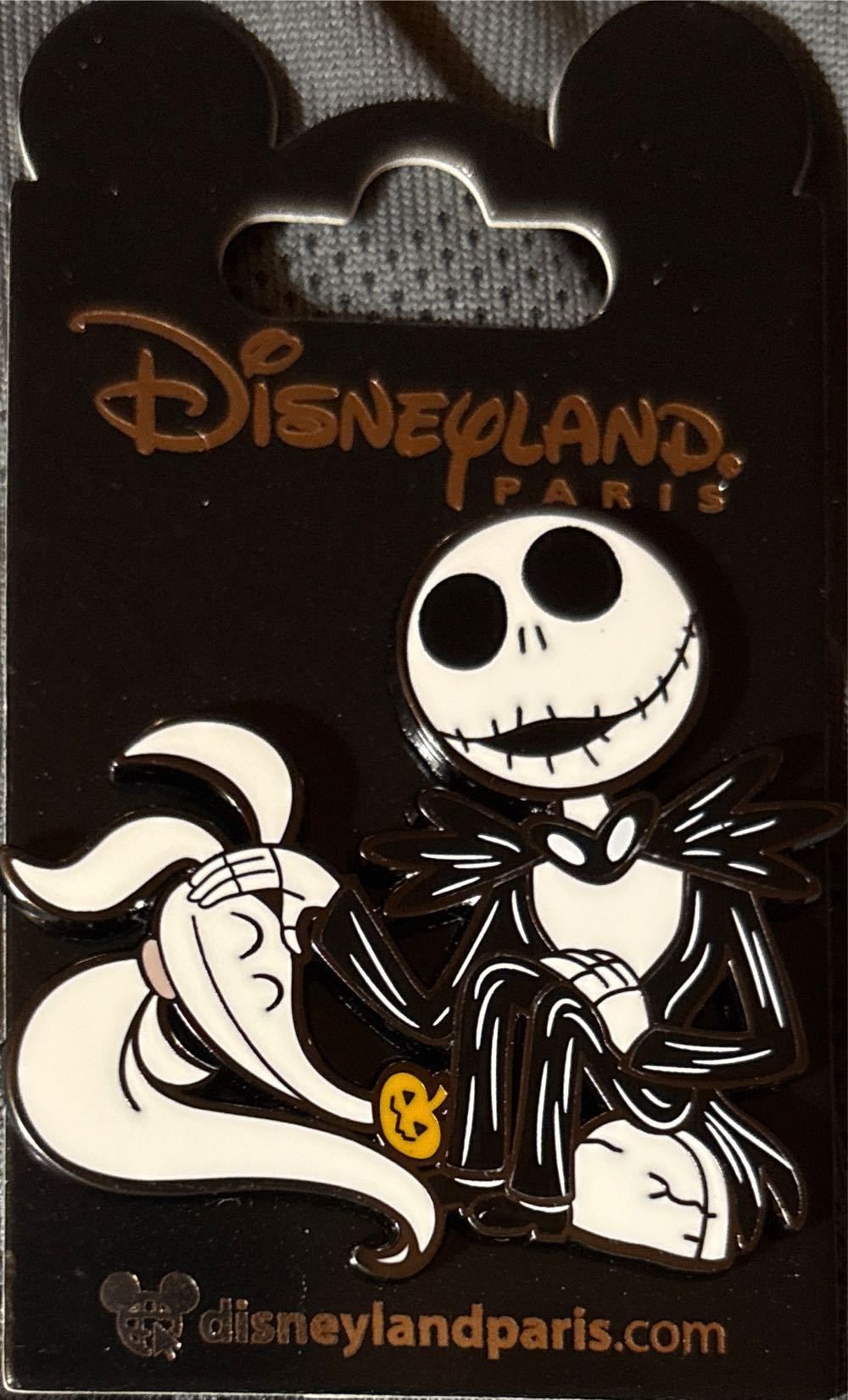 Jack Skeleton Zero Nightmare Before Christmas Petting Disney Paris Dlp Pin - Disney Pin pin collectible [Barcode 2078010240240] - Main Image 3