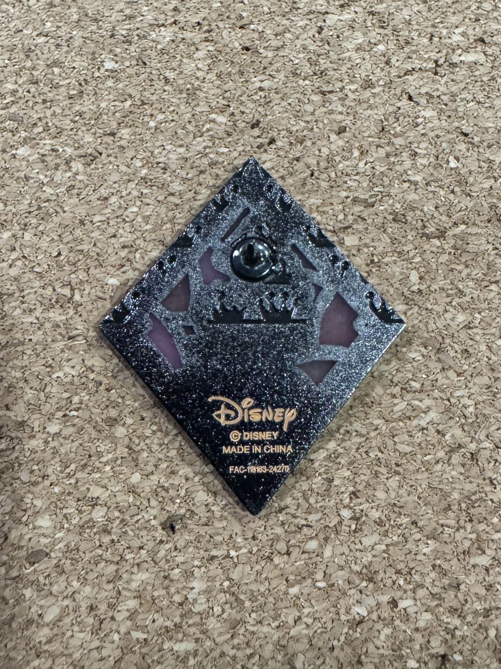 LFLY Princess Diamond Stained Glass - Belle - Disney Loungefly Stained Glass Pin pin collectible - Main Image 2