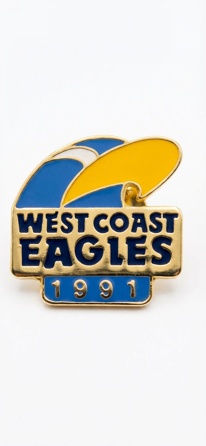 1991 WCE Member Pin  pin collectible - Main Image 2