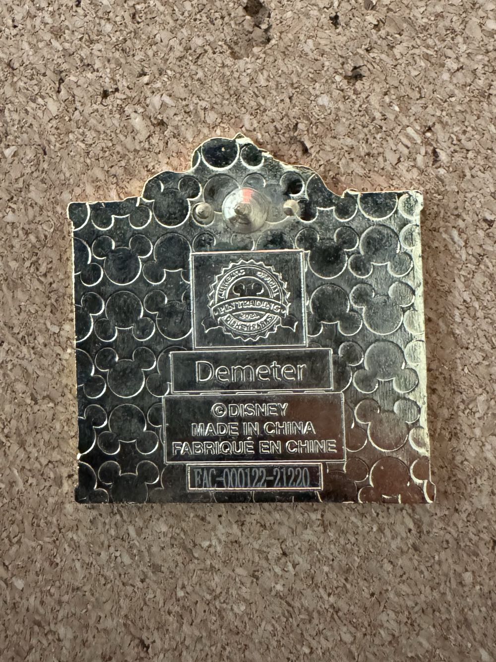 Hercules Gods - Demeter - Hard Enamel, Metal pin collectible - Main Image 2