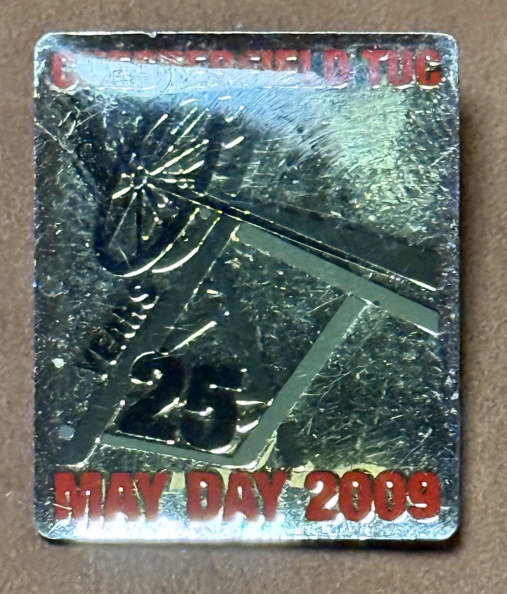 Chesterfield and District Trades Union Council - May Day 2009  pin collectible - Main Image 1
