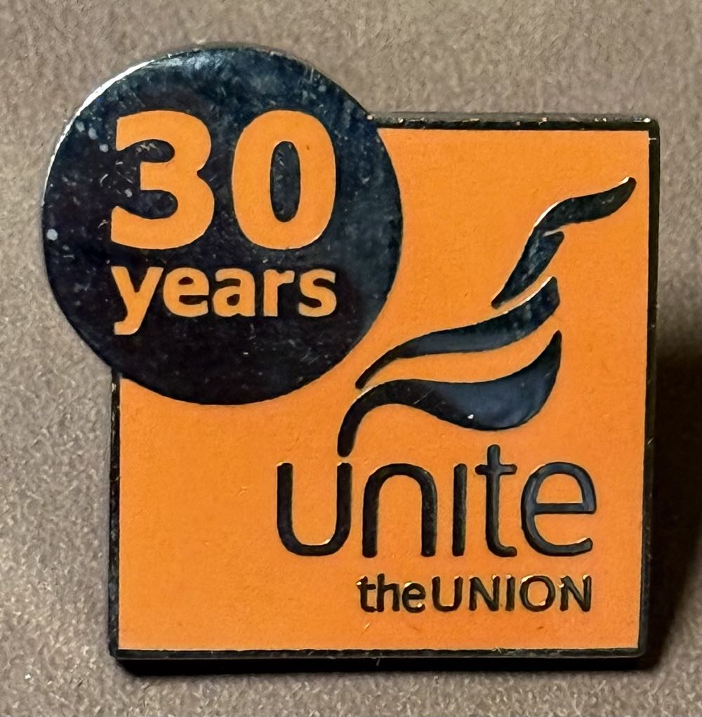 Graphical, Paper and Media Union - Leeds and Central Yorkshire 25 Years Membership