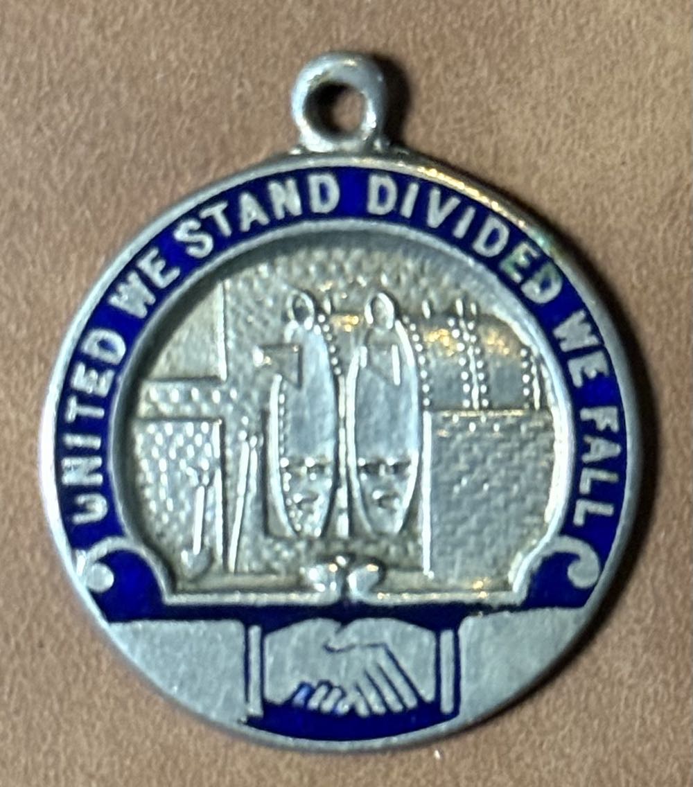 Lancashire, Cheshire and North Wales Enginemen and Boilermens Federation  pin collectible - Main Image 2