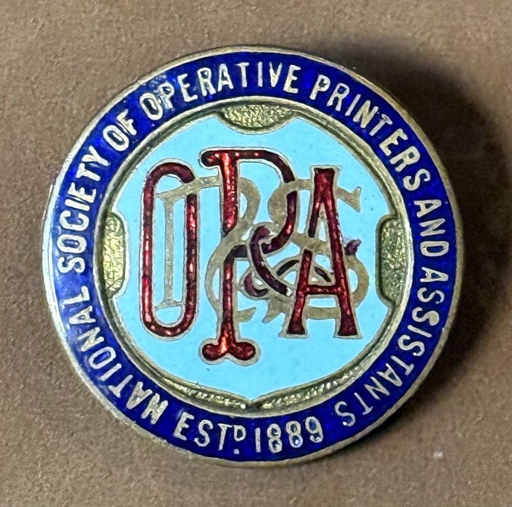 Society of Graphical and Allied Trades - London Machine Branch Monotype Casters Centenary