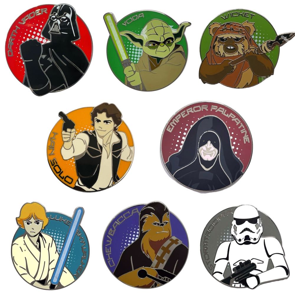 Star Wars Anime Mystery - Emperor Palpatine - Mystery Box pin collectible - Main Image 2