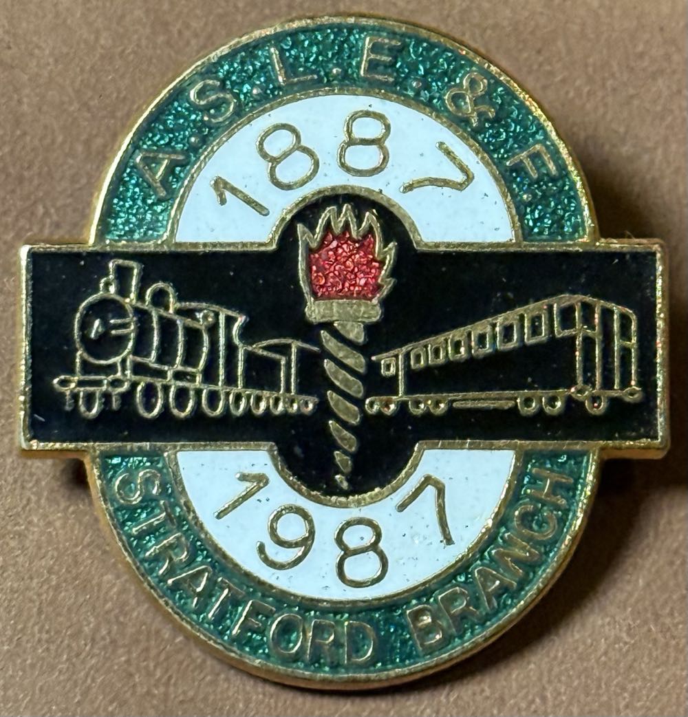 Associated Society of Locomotive Engineers and Firemen - Kings Cross Branch 1982