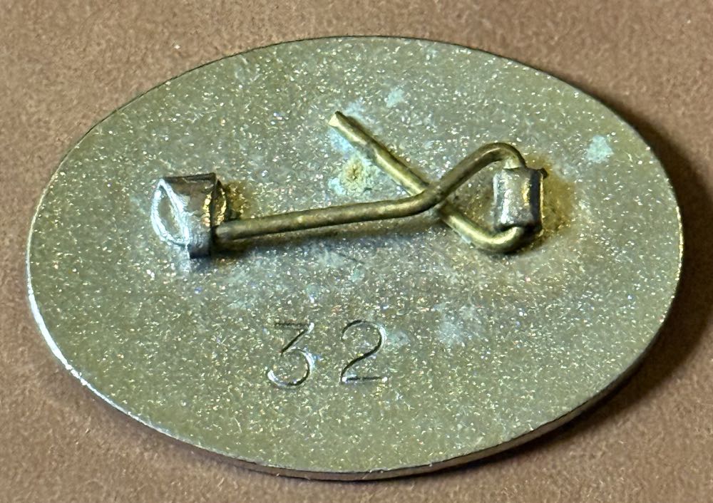 Associated Society of Locomotive Engineers and Firemen - Enfield Branch 1982  pin collectible - Main Image 2