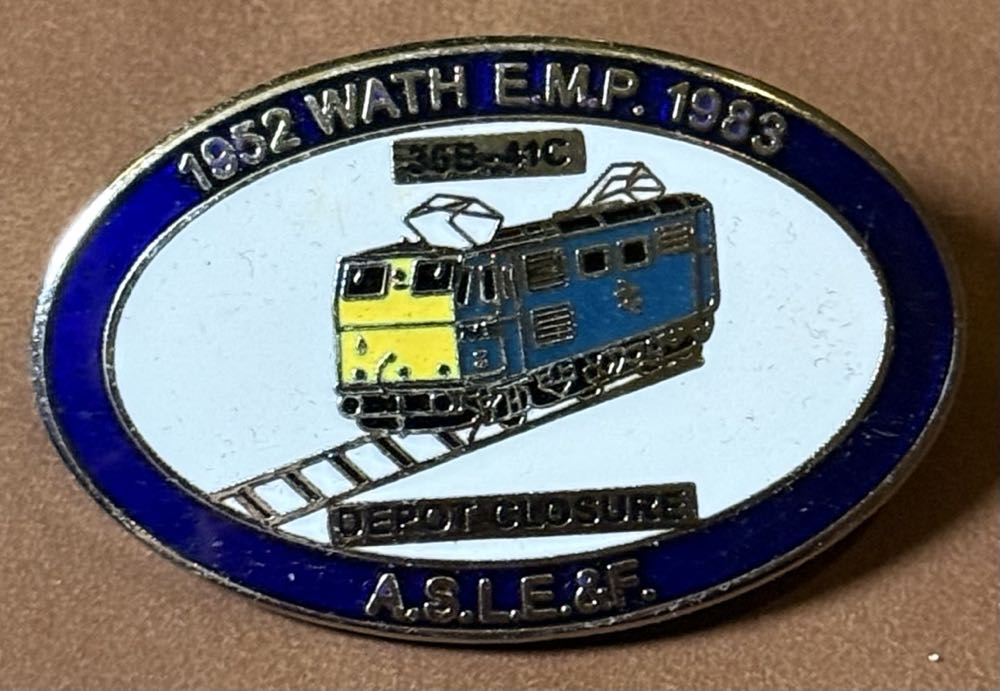 Associated Society of Locomotive Engineers and Firemen - Bedford 1982