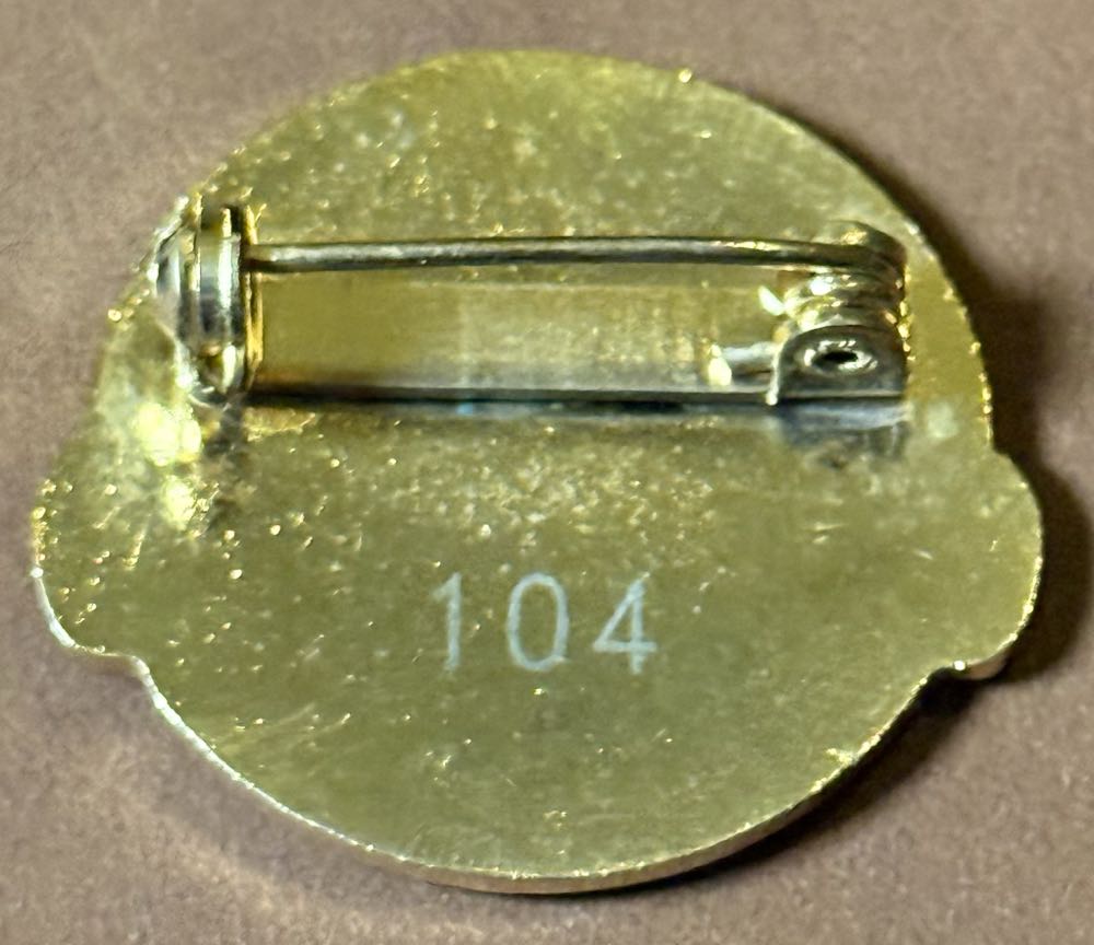 Associated Society of Locomotive Engineers and Firemen - Neasden Marylebone 1905-2005  pin collectible - Main Image 2