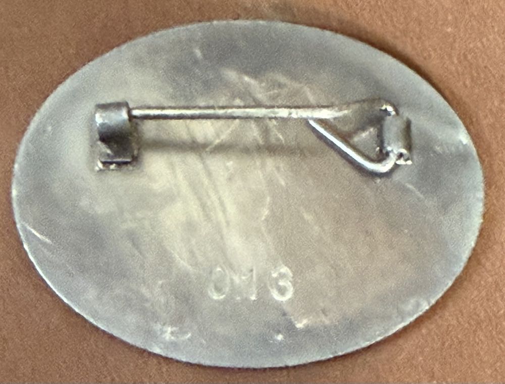 Associated Society of Locomotive Engineers and Firemen - Ipswich Electrification 1985-2010  pin collectible - Main Image 2