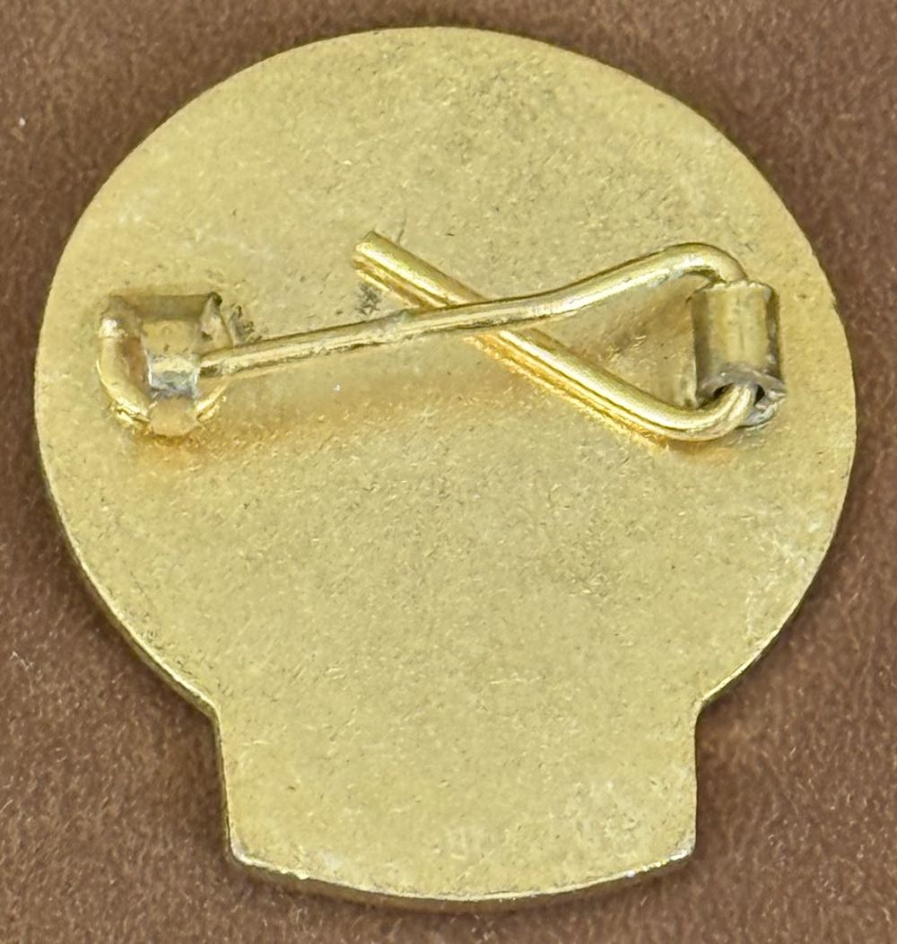 Associated Society of Locomotive Engineers and Firemen - North East London 1982  pin collectible - Main Image 2