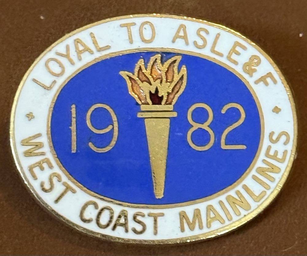 Associated Society of Locomotive Engineers and Firemen - Stoke 1982