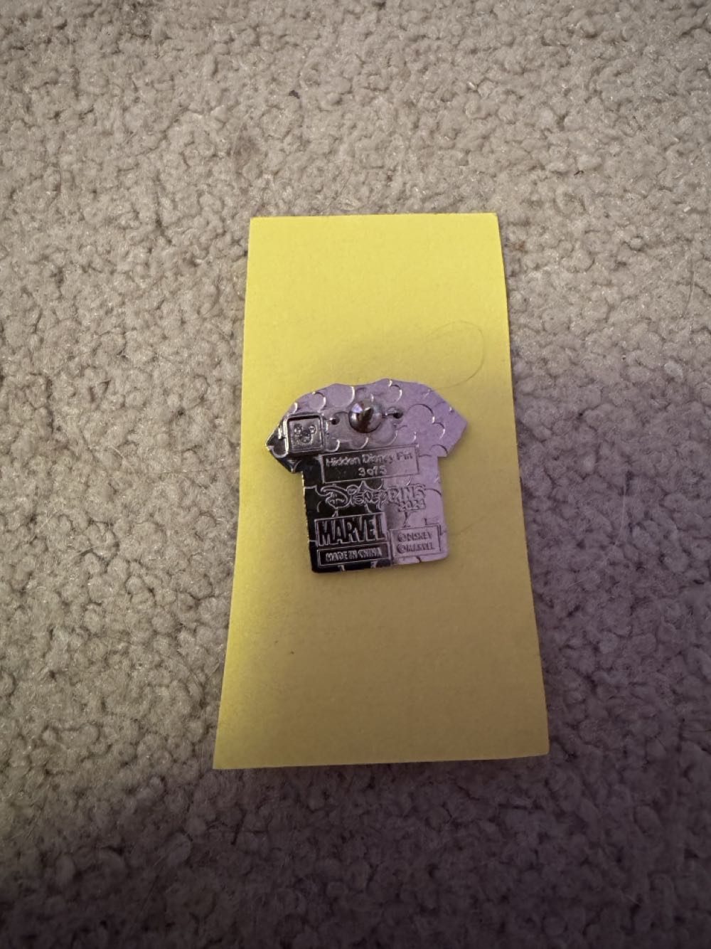 Hawkeye T Shirt - Hidden Mickey pin collectible - Main Image 2