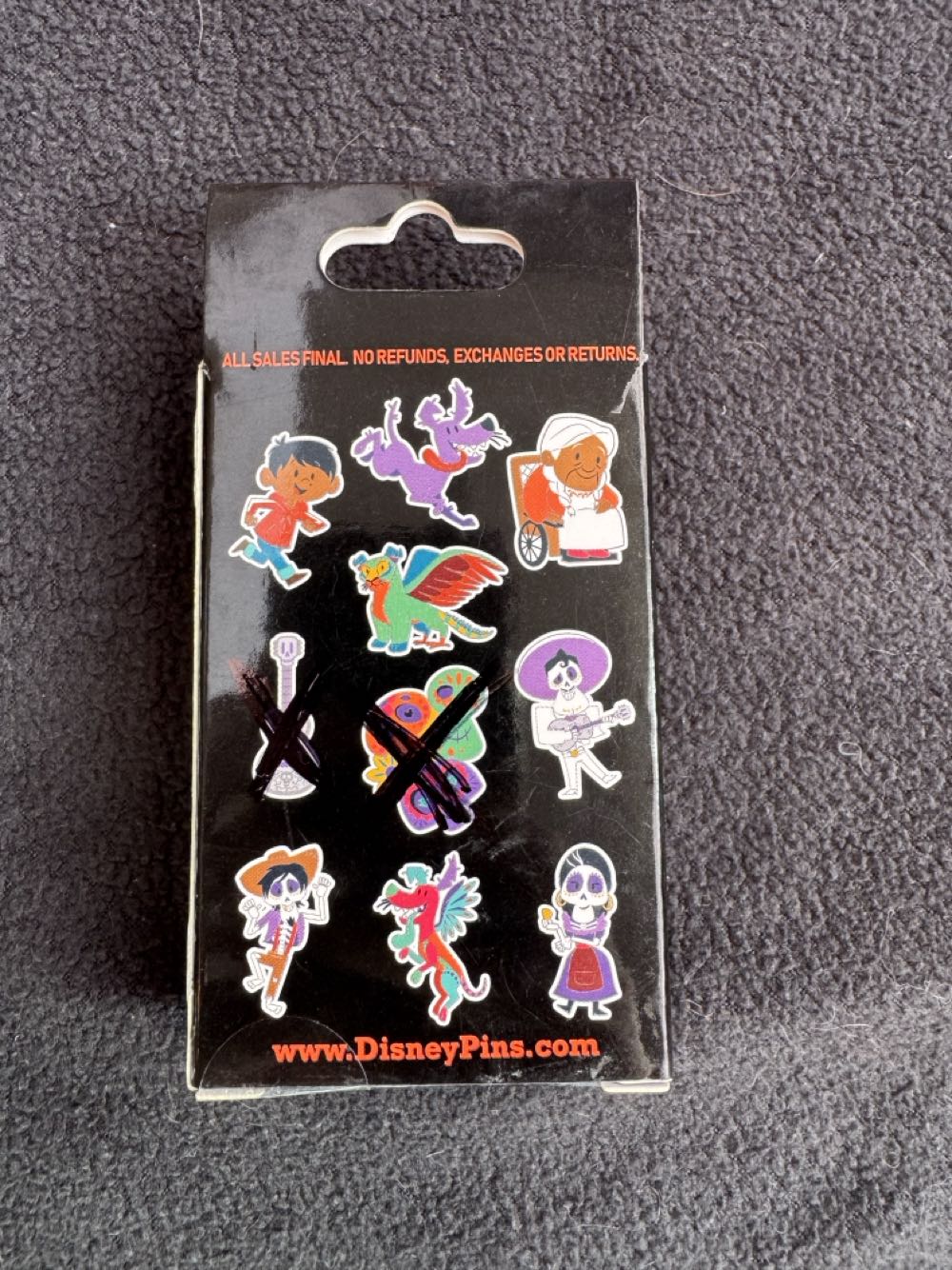 Mystery Disney Pin Set Sealed Remember Me💀 Coco Miguel Sugar Skull Guitar? - Mystery Box pin collectible [Barcode 400920813825] - Main Image 4