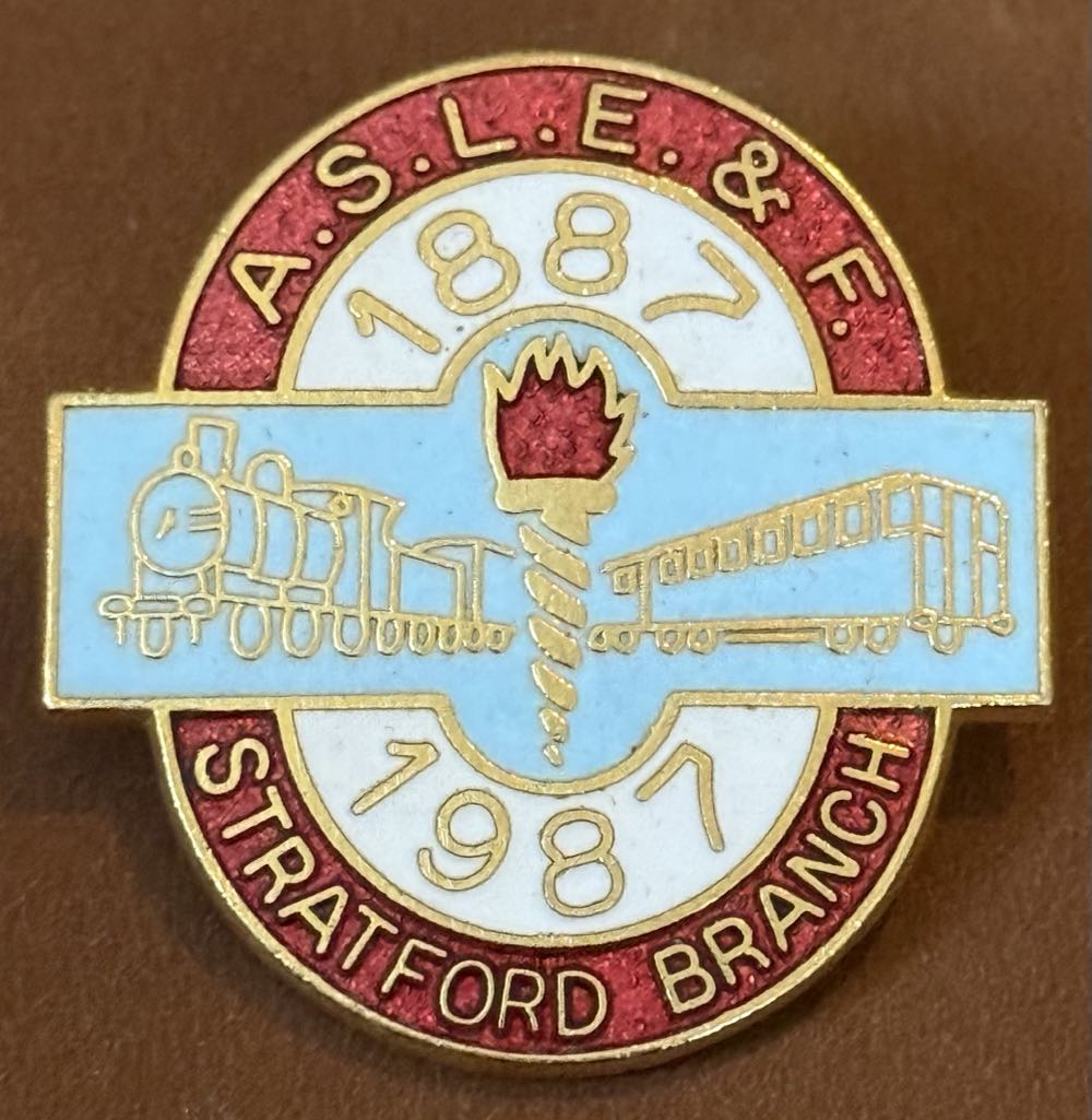 Associated Society of Locomotive Engineers and Firemen - Orpington Branch 1982