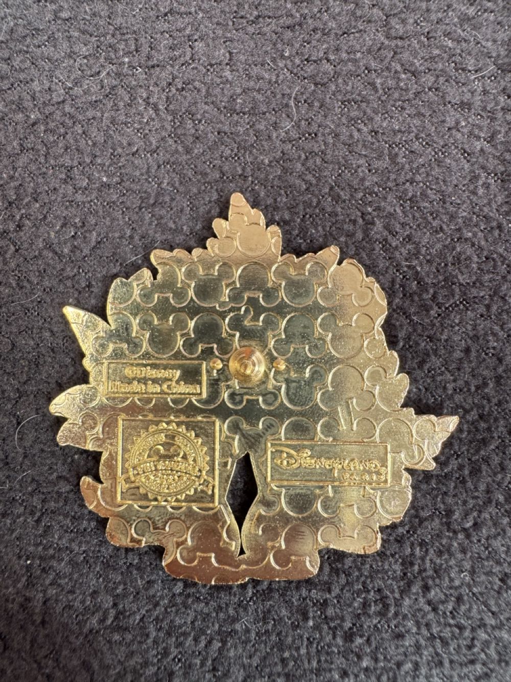 Chip And Dale Brown Leaves Flower Series Disney Land Paris Dlrp Dlp Fev Pin  pin collectible [Barcode 2078010210939] - Main Image 2