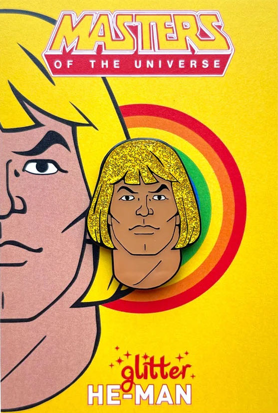He-Man Glitter  pin collectible - Main Image 2