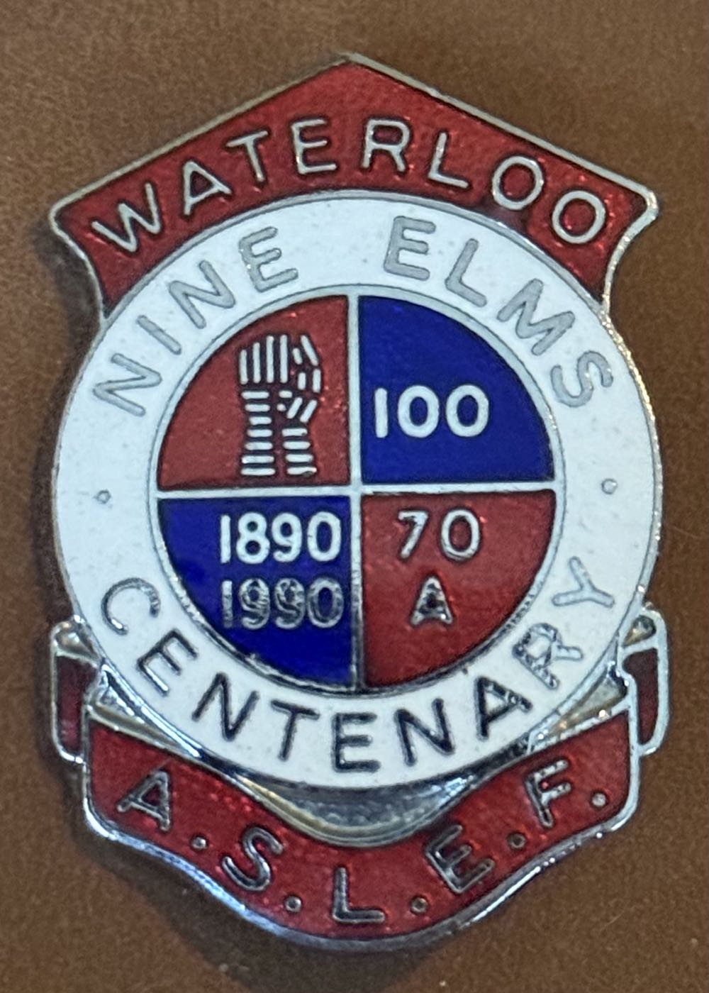 Associated Society of Locomotive Engineers and Firemen - Tattenham Corner 1982