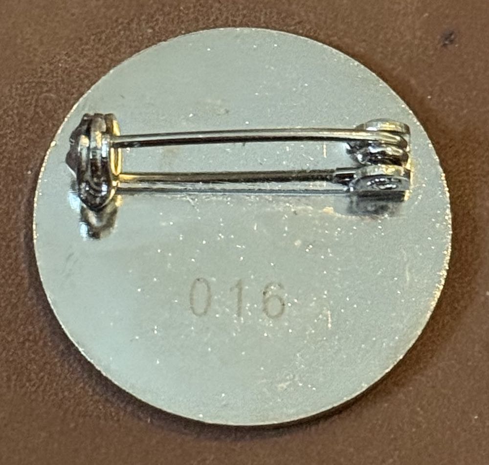 Associated Society of Locomotive Engineers and Firemen/National Union of Rail, Maritime and Transport Workers - Wrexham, Shropshire & Midlands Railway  pin collectible - Main Image 2