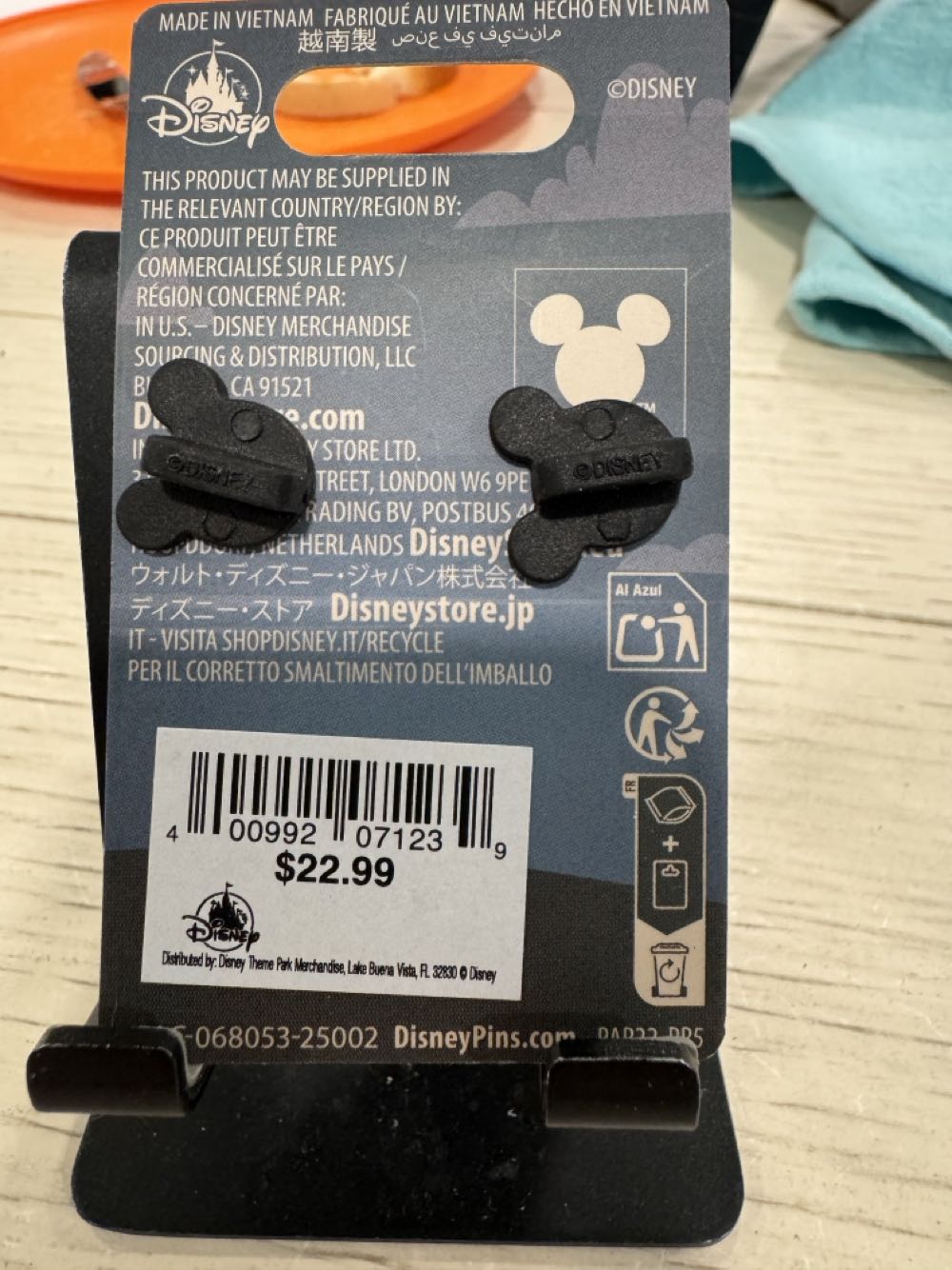 Annual Passholder, Walt Disney World Halloween 2025  pin collectible [Barcode 400992071239] - Main Image 2