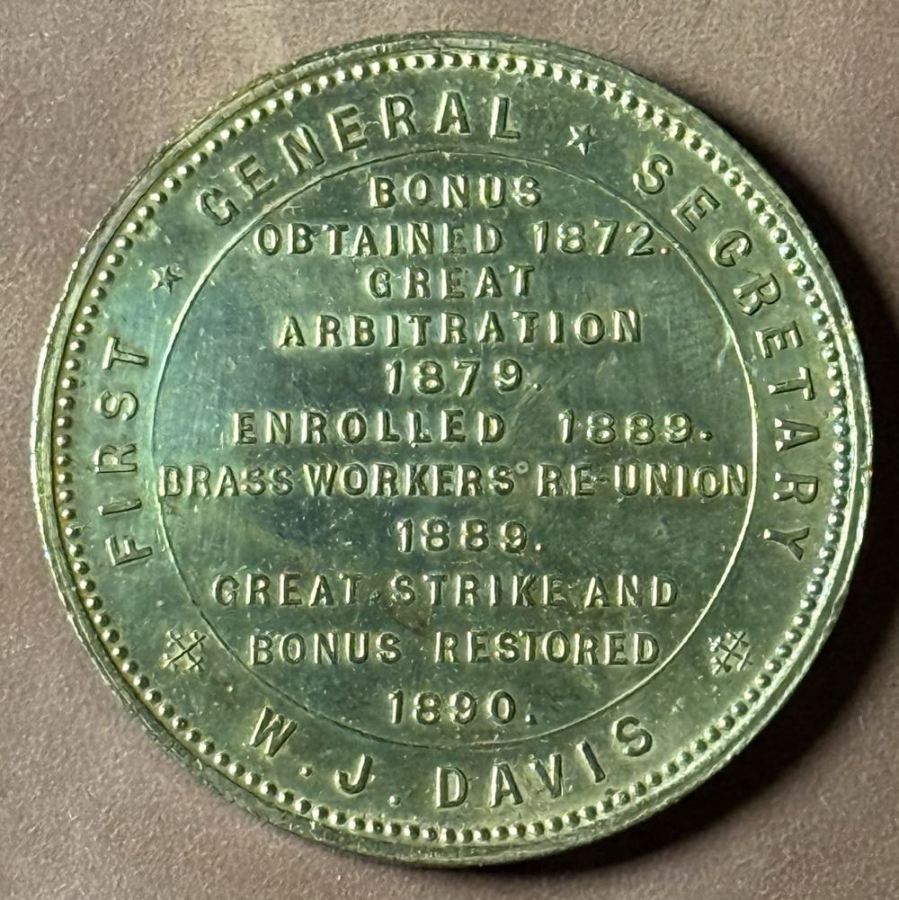 National Society of Amalgamated Brassworkers  pin collectible - Main Image 2