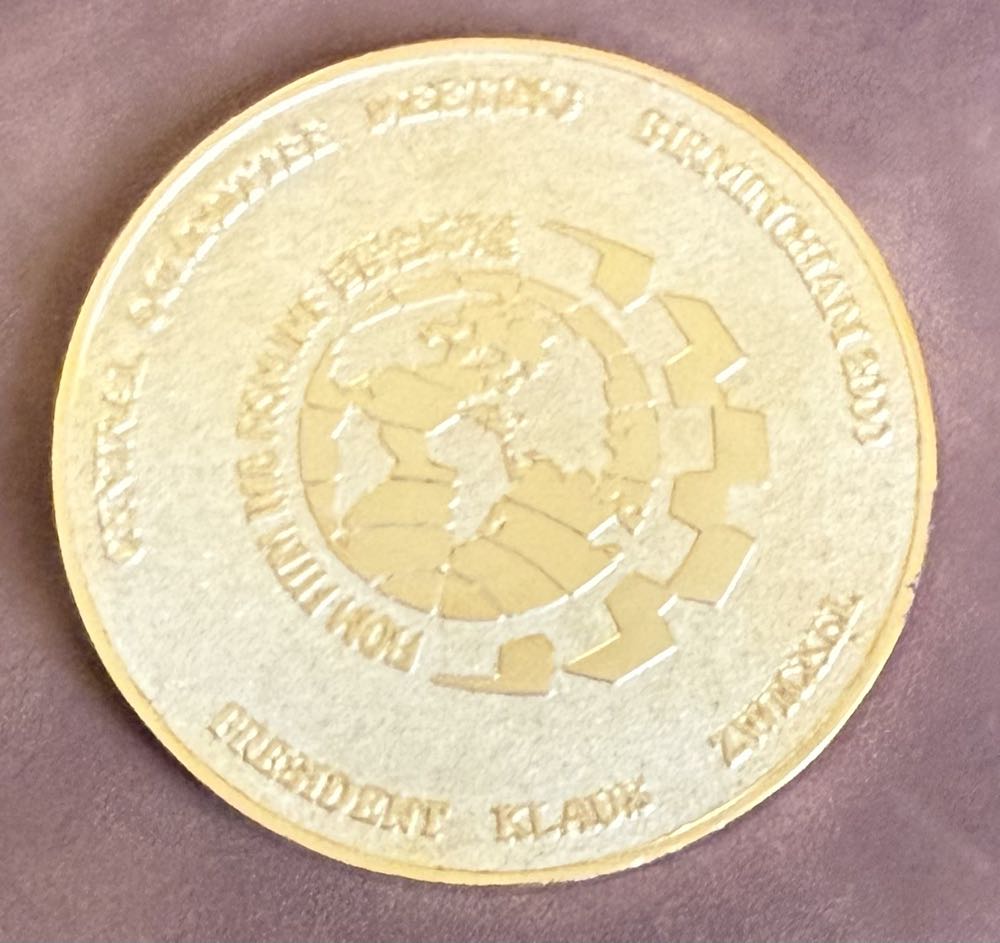 Intenational Metal Workers Federation - British Section  pin collectible - Main Image 2