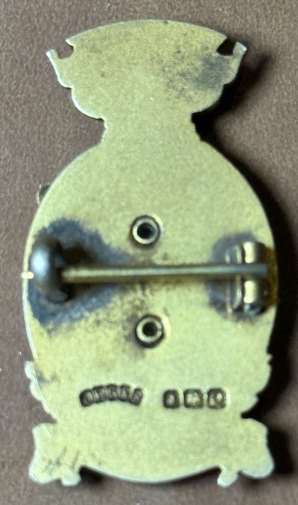 National Union of Teachers: President - Huddersfield (HMS)  pin collectible - Main Image 2