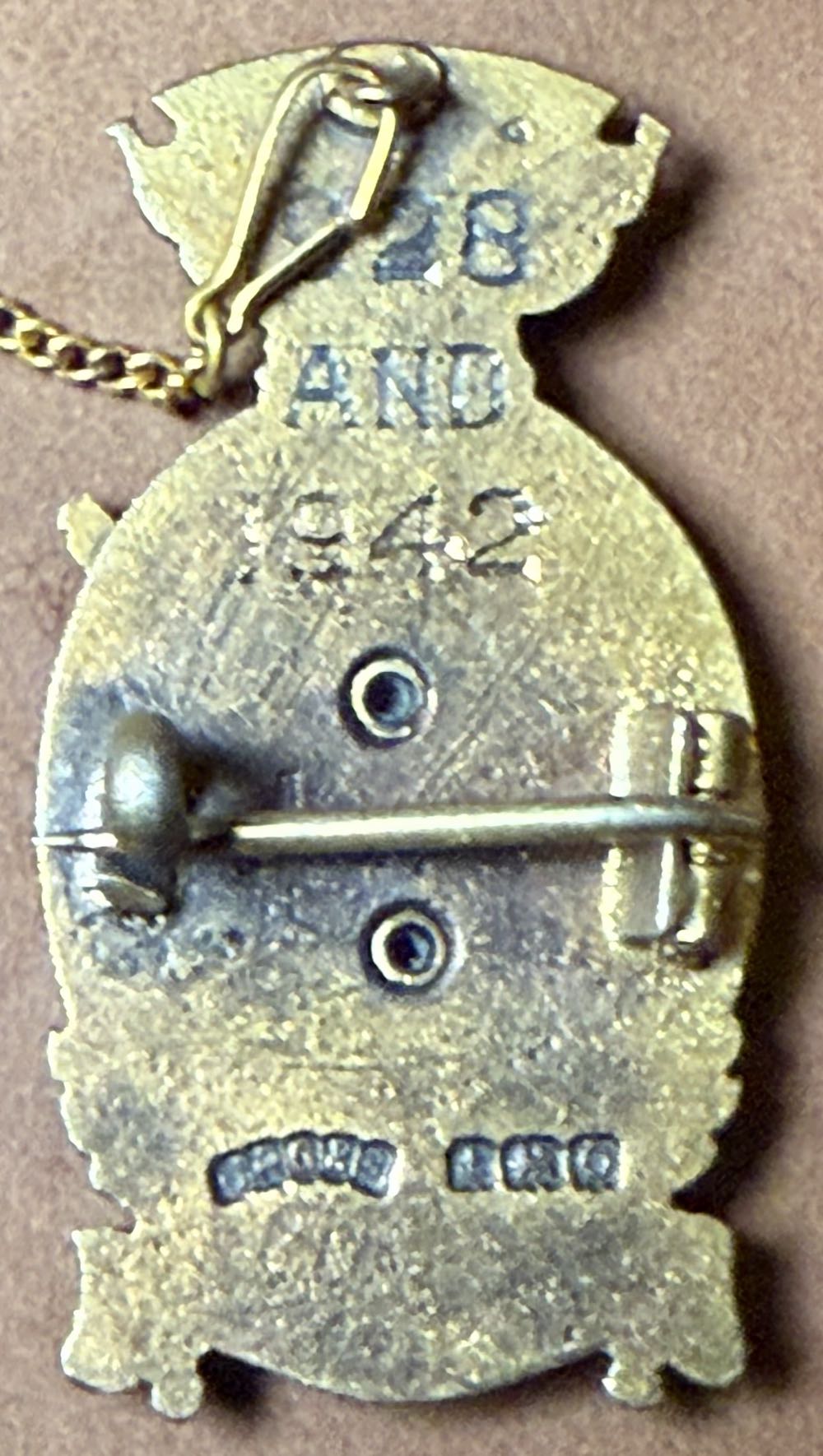 National Union of Teachers: President - Denton and Failsworth  pin collectible - Main Image 2