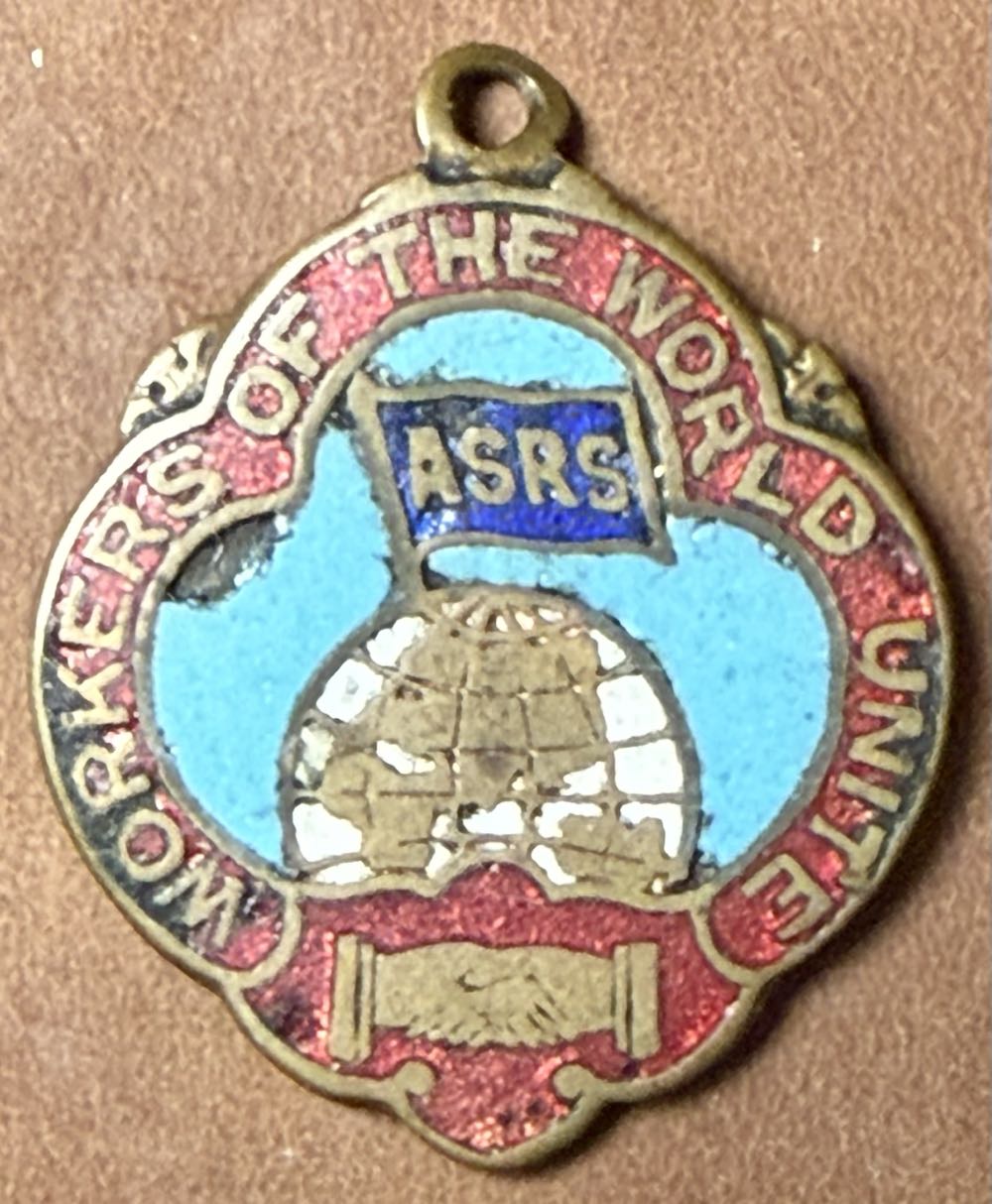 Amalgamated Society of Railway Servants  pin collectible - Main Image 2
