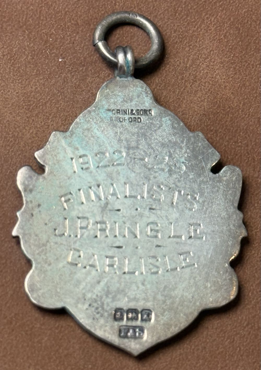 National Union of Railwaymen - Orphan Fund Football Cup Competition (HMS)  pin collectible - Main Image 2