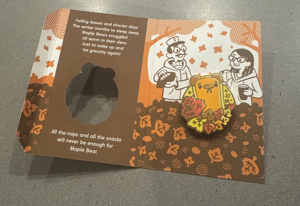 Maple Bear  pin collectible - Main Image 2