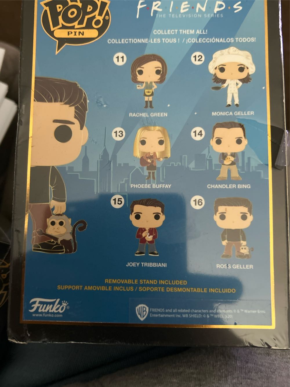 Ross Geller - Television pin collectible [Barcode 671803368415] - Main Image 2