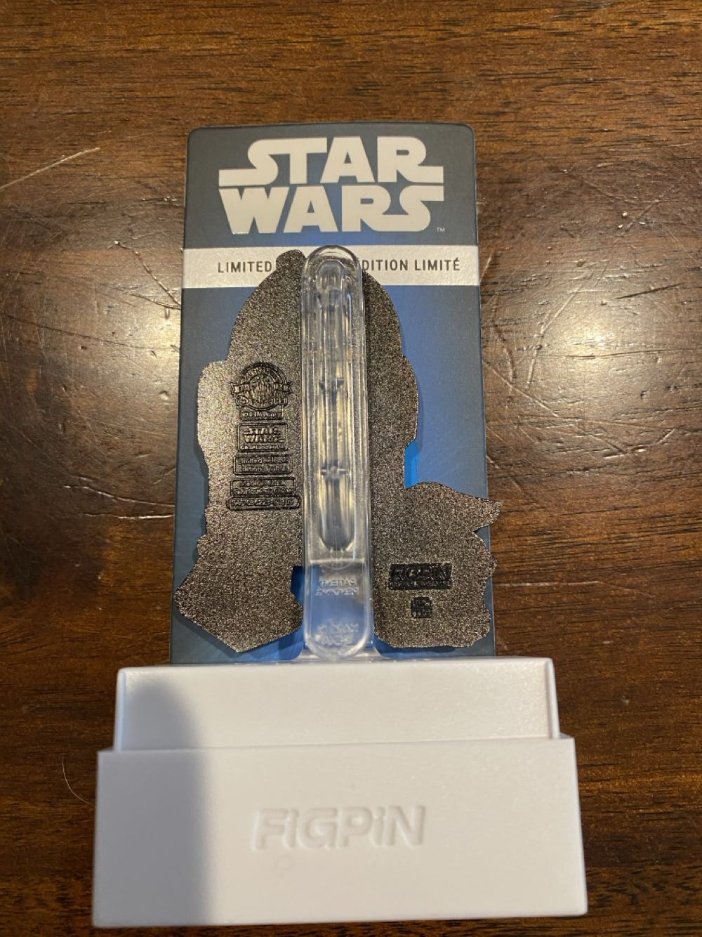 Figpin R2 D2 Grogu # 644 Disney Park Star Wars Limited Edition  pin collectible [Barcode 465052086240] - Main Image 2