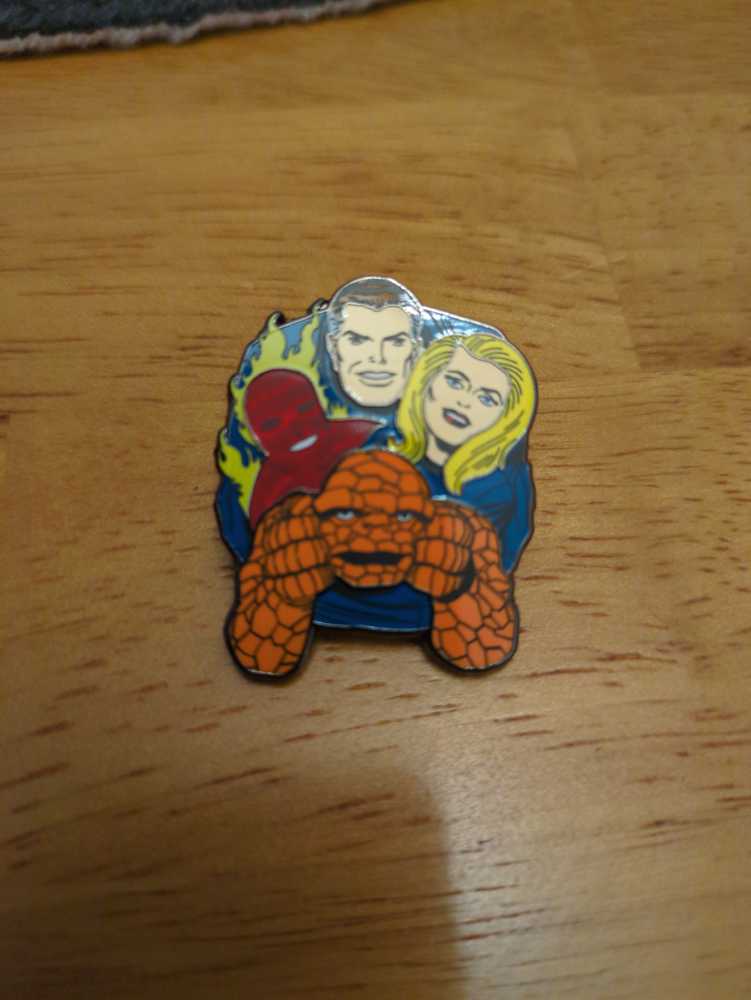 Fantastic Four Comic Characters Blind Box  pin collectible [Barcode 34343071] - Main Image 2
