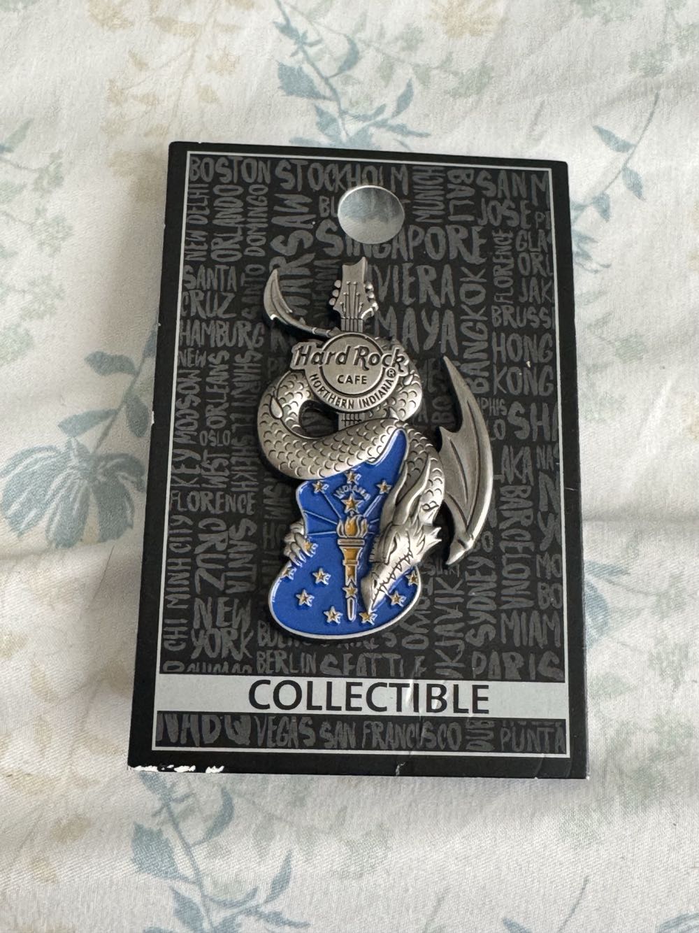 Hard Rock Cafe Northern Indiana  pin collectible - Main Image 2