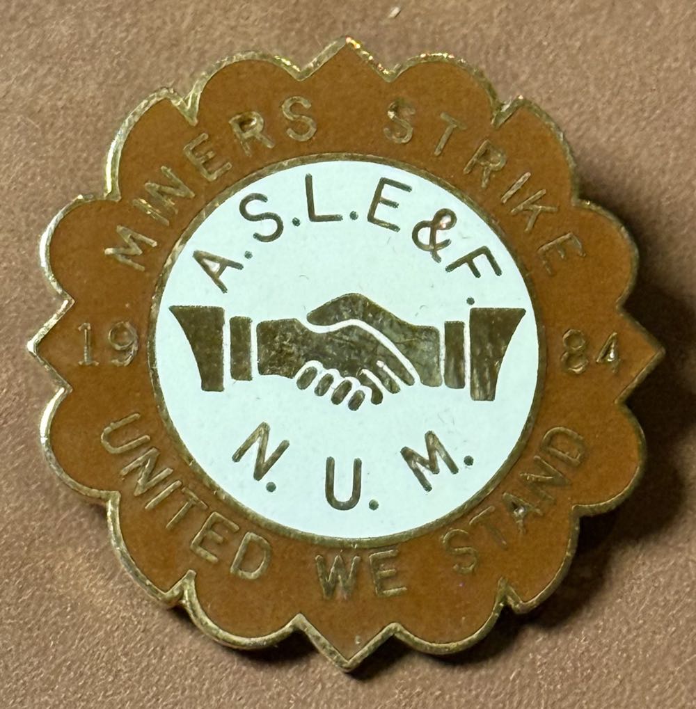 National Union of Mineworkers - A Token of Thanks For a Year’s Support