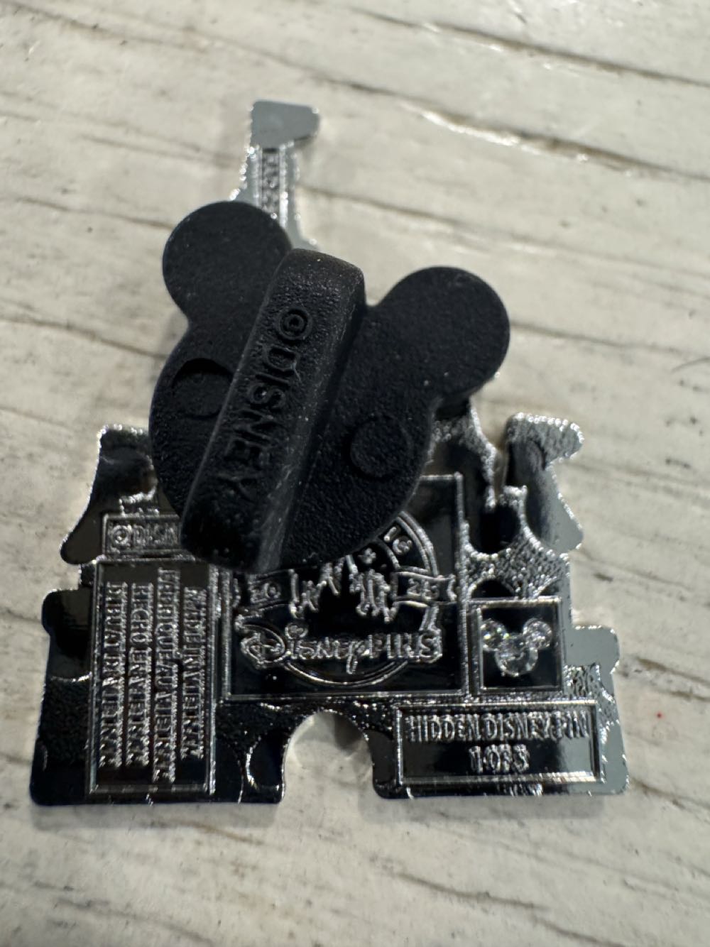 Cinderella Castle, Hidden Disney, Walt Disney And Mickey  pin collectible - Main Image 2