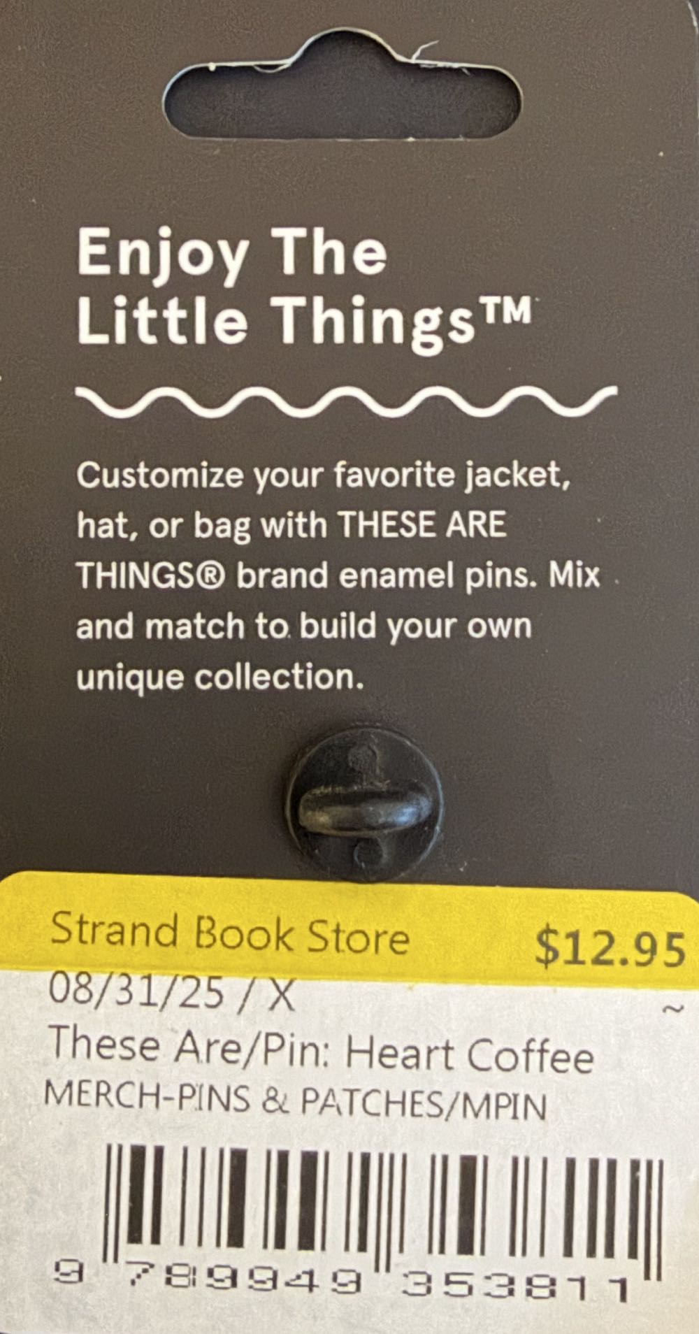 These Are Things - Heart Coffee - These Are Things pin collectible - Main Image 2