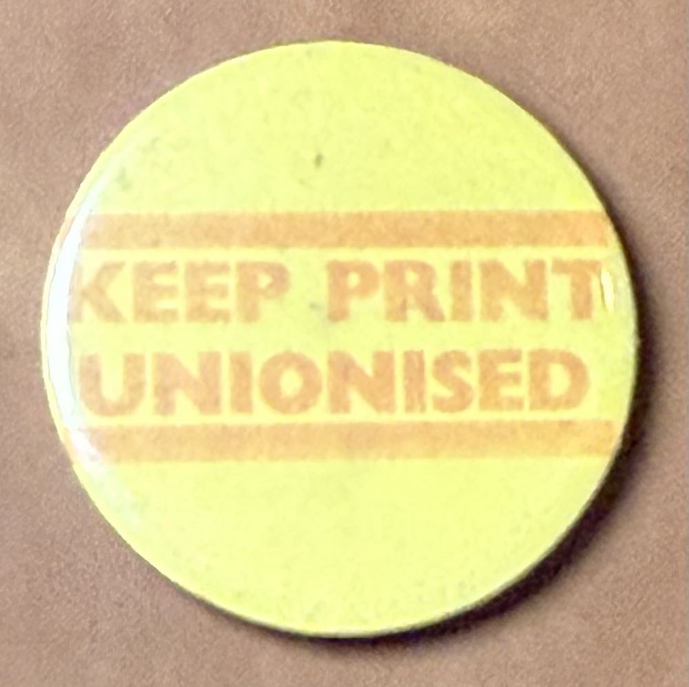 National Union of Mineworkers - Kippax Labour Party Ledston Luck Miners Support Group I’m Backing the Miners