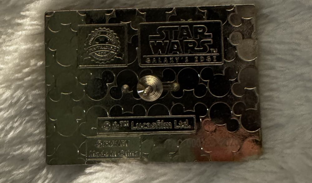 Star Wars First Order Propaganda Poster  pin collectible - Main Image 2