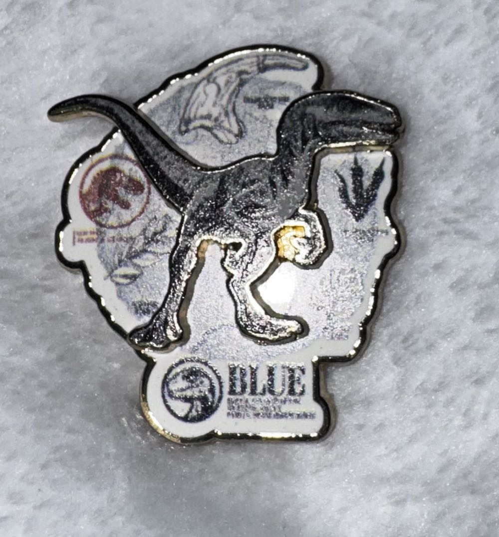 Blue Jurassic World Pin  pin collectible - Main Image 2
