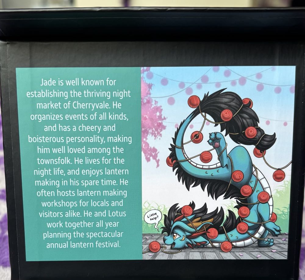 D&B Jade Lantern Dragon - Jade & Lotus Pintopia 2025 - Gold Enamel Pin pin collectible - Main Image 2