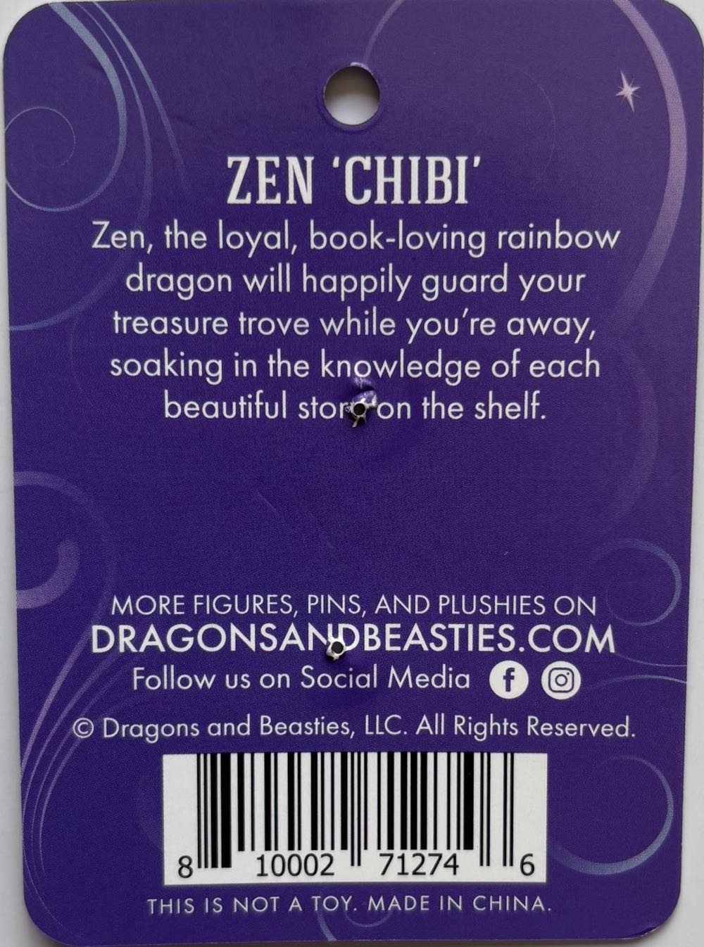 D&B Zen ‘Chibi’ - Zen Mini Mystery Box - Enamel Pin pin collectible [Barcode 810002712746] - Main Image 2