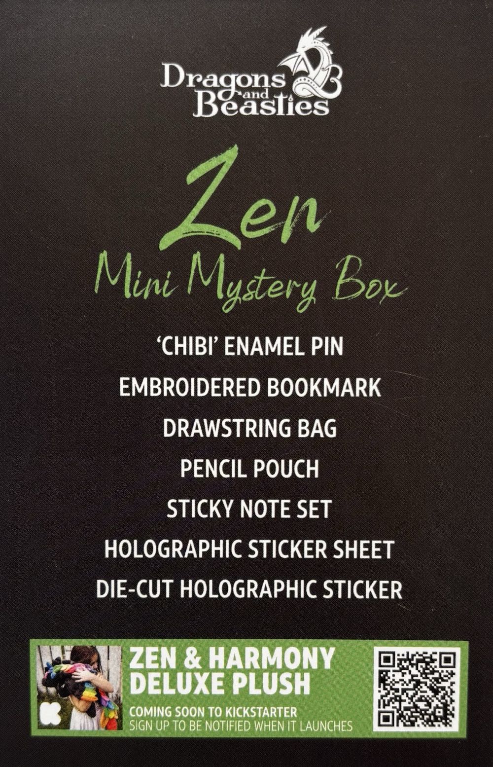 D&B Zen ‘Chibi’ - Zen Mini Mystery Box - Enamel Pin pin collectible [Barcode 810002712746] - Main Image 3