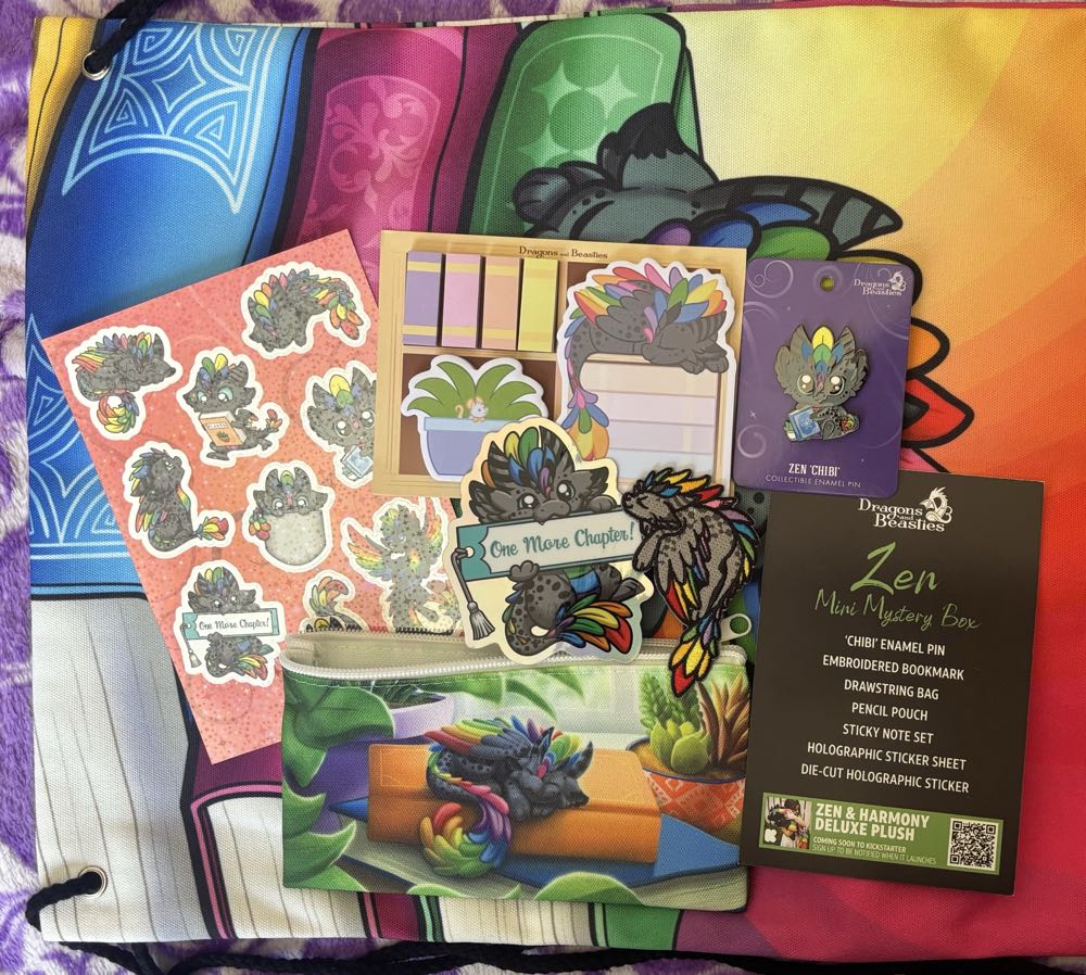 D&B Zen ‘Chibi’ - Zen Mini Mystery Box - Enamel Pin pin collectible [Barcode 810002712746] - Main Image 4